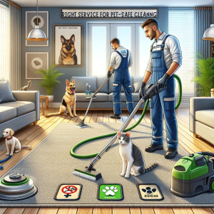 Right Service for Pet-Safe Carpet Cleaning