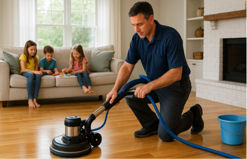 Wood Floor cleaning in Rancho, Wood Floor