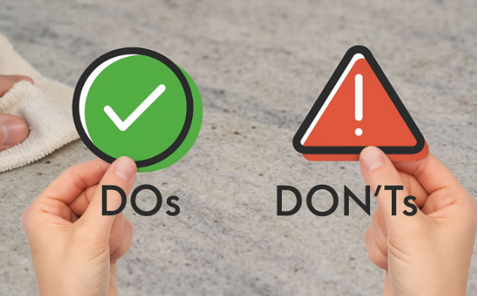 Do's and Don'ts of Stone Cleaning