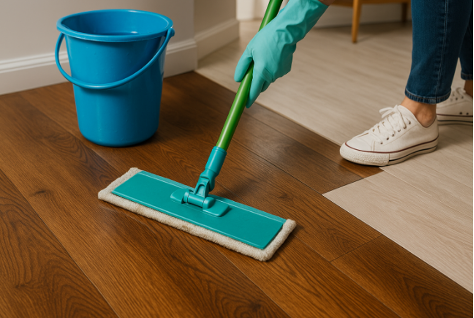 Wood and Vinyl Floor Cleaning