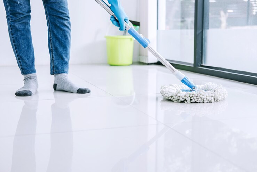 Concrete Floor Cleaning