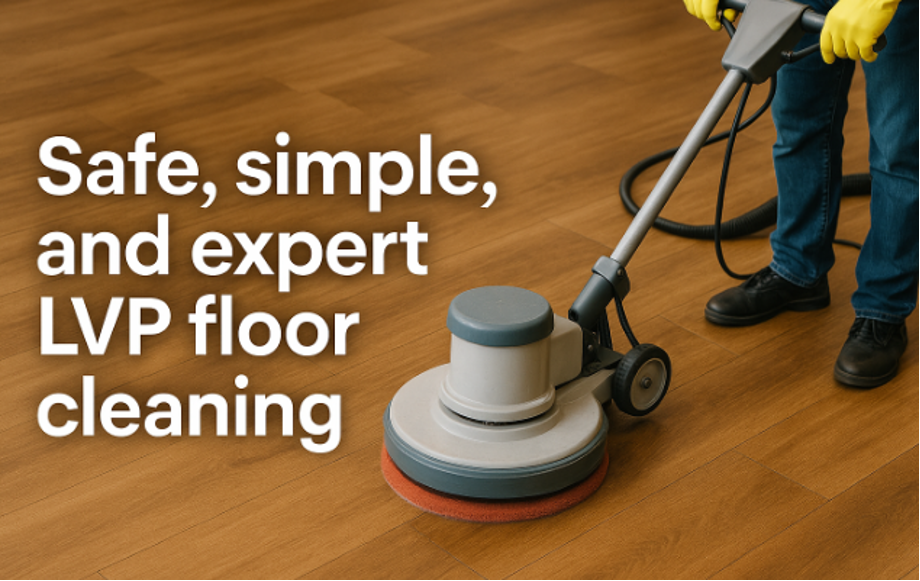 Professional LVP Floor Cleaning
