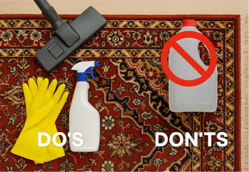 Do’s and Don’ts for Safe Oriental Rugs Cleaning